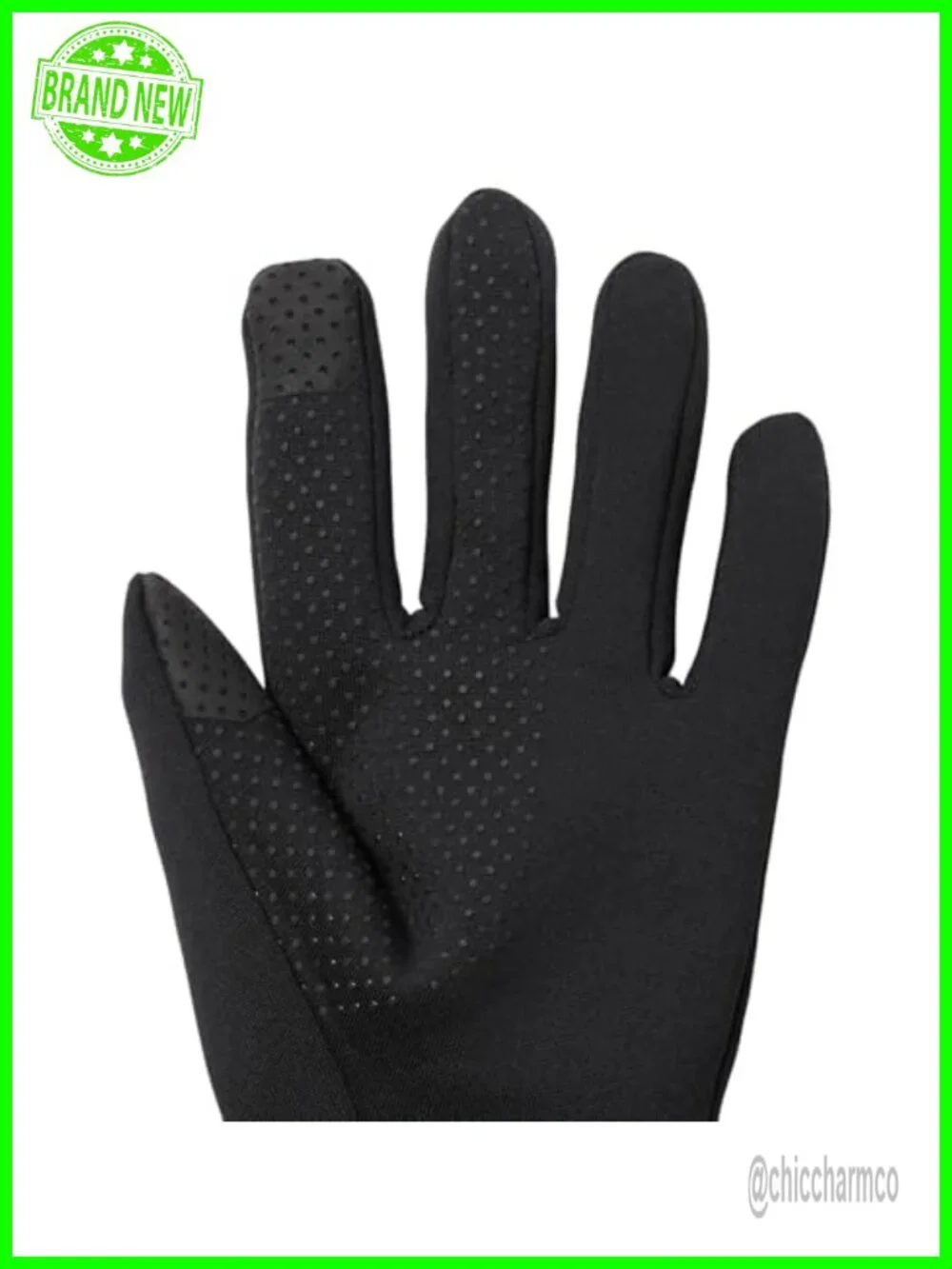 Polartec Power Stretch Touchscreen Gloves with Palm Overlay